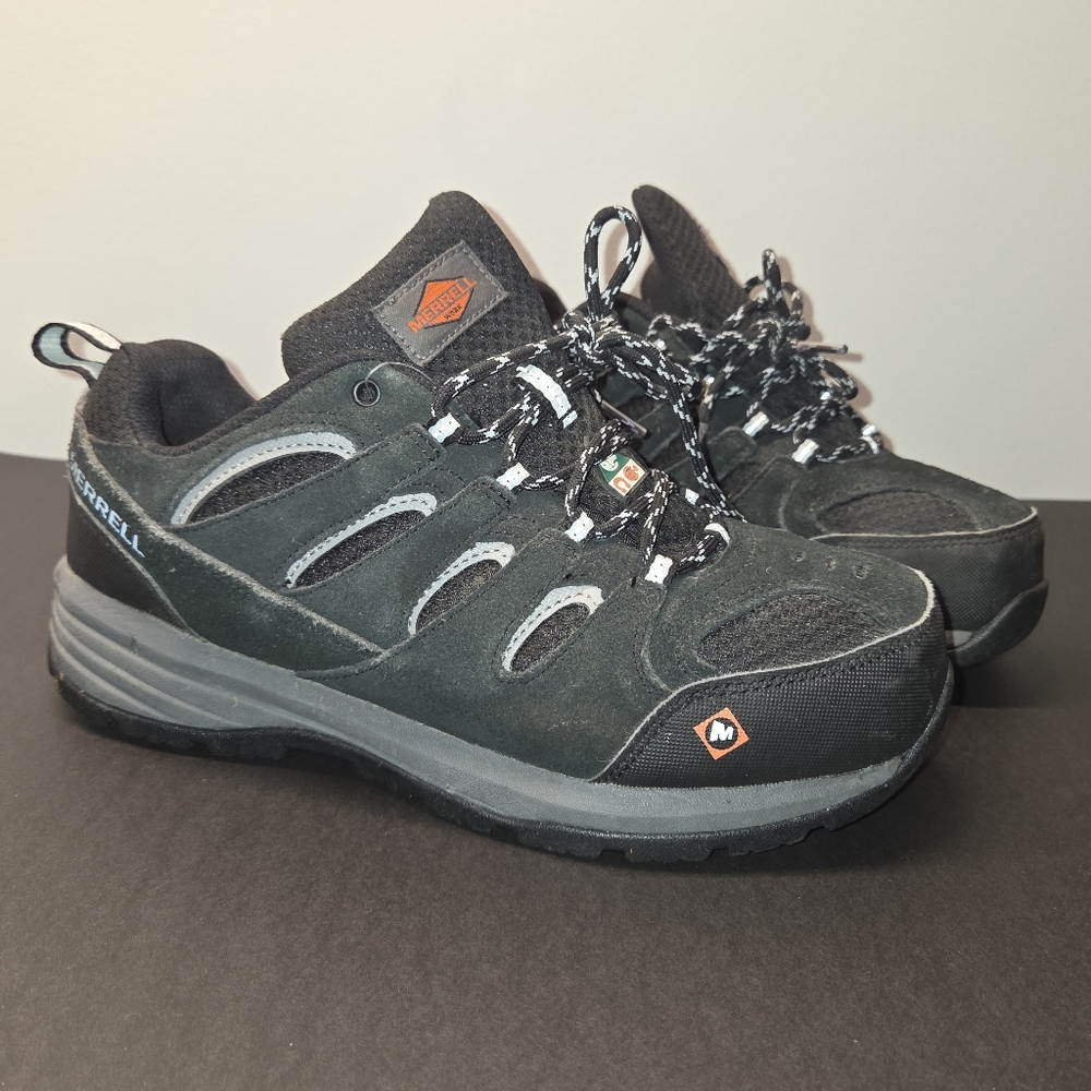 Merrell Men's Windoc Steel Toe Safety Athletic Hiker J17865 Black 8.5M